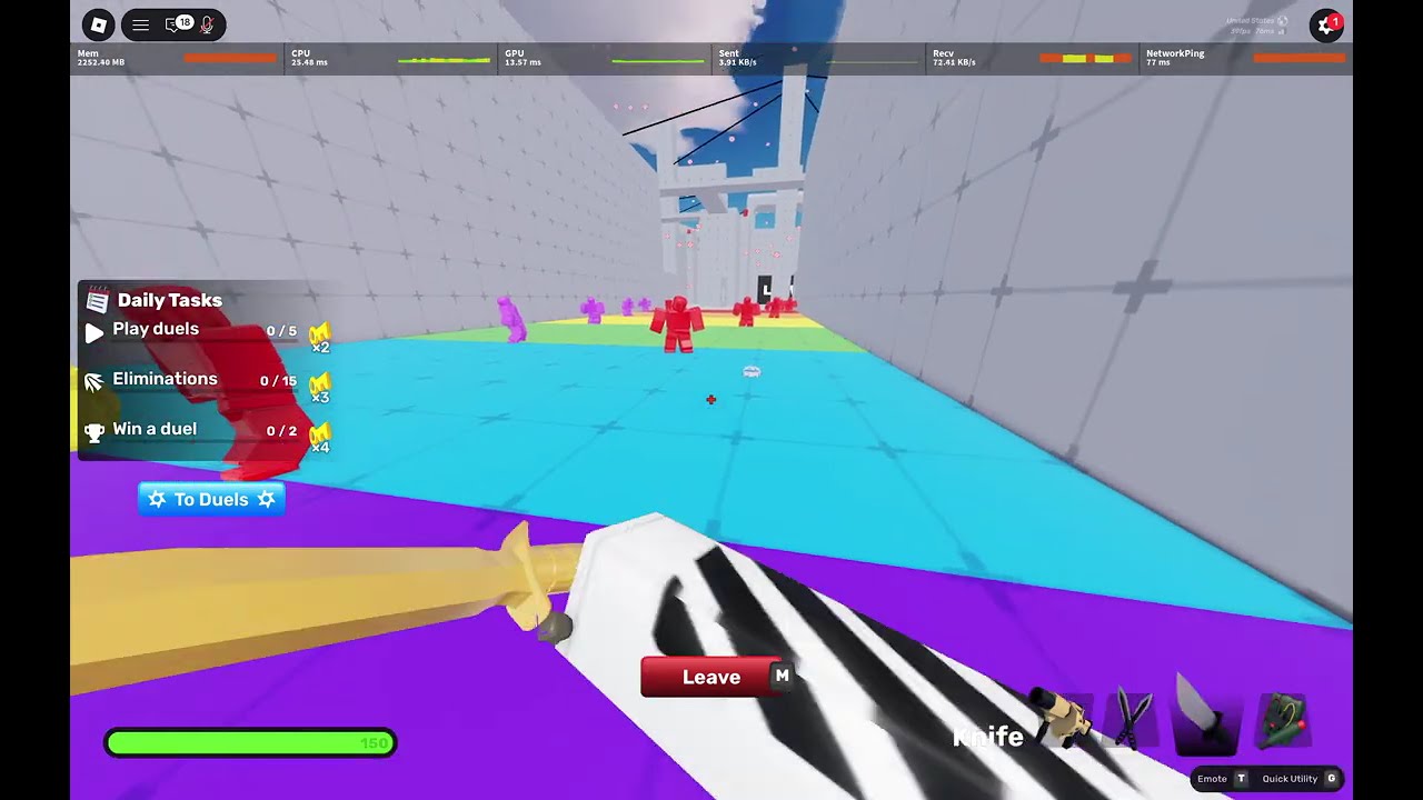 new knife trick for rotation (ALL CREDITS TO 