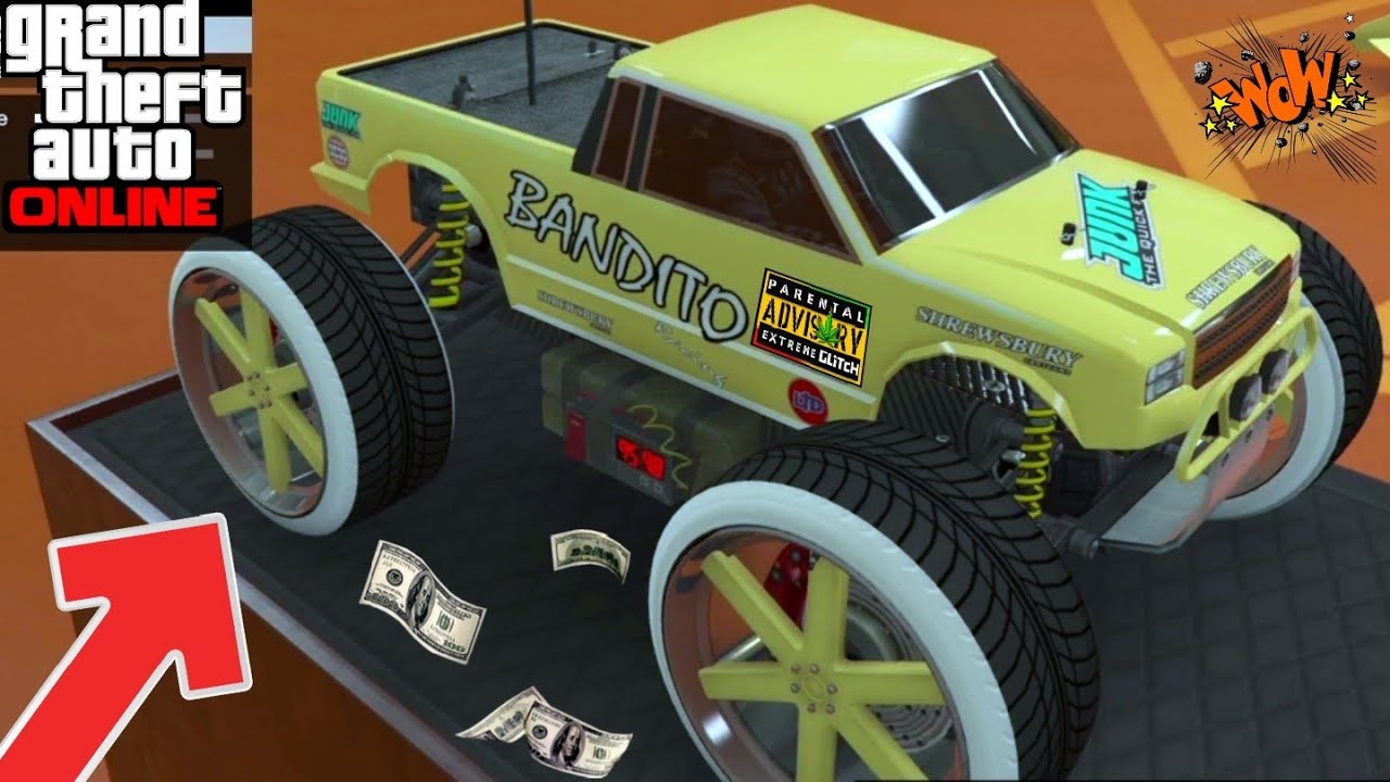 GLITCH MODÉ LE Rc BANDITO / SECRET GOLD / GTA 5 ONLINE 1.50 DLC F1