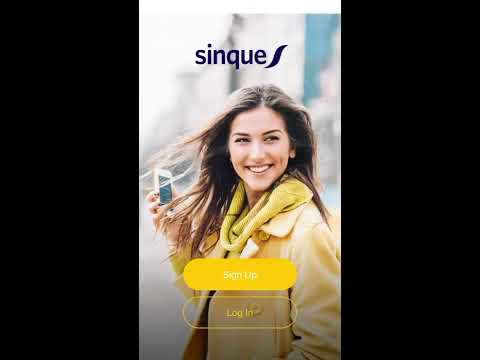 Account aanmaken in de sinque app | App Tutorial