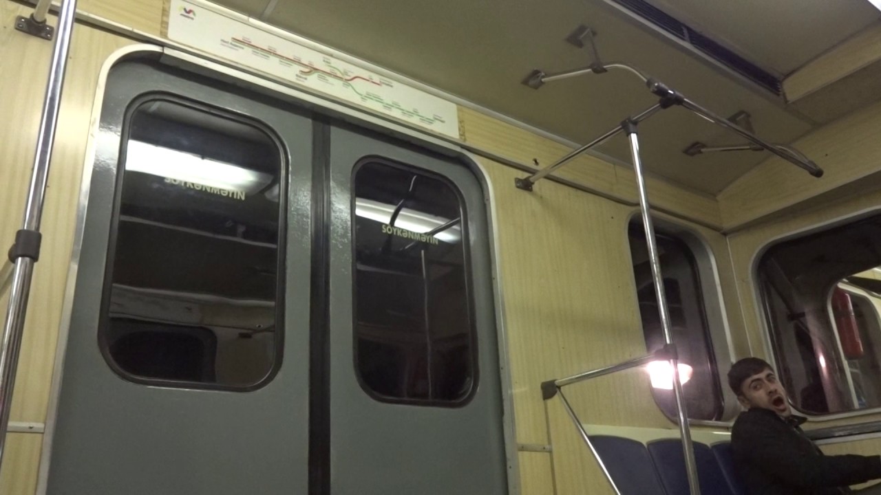 Bakıda metronun. Açıq-Yaşıl xətt. Səfər: Cəfər Cabbarlı - Xətai