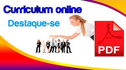 Criando um curriculum online grátis em PDF