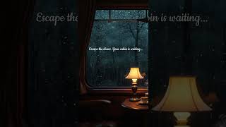 Escape the chaos... Your cabin is waiting 🌧️🚂