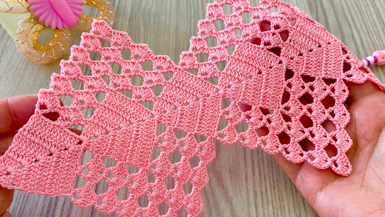 NEW and BEAUTIFUL Crochet Runner and Placemat Pattern Tutorial @HorrorCaseFiles6868