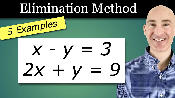 Elimination Method for Solving Systems of Equations Addition & Subtraction