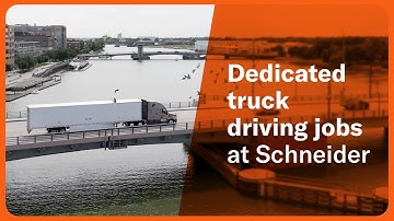 Dedicated truck driving jobs at Schneider