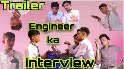 Engineer ka interview|Trailer| comedy| funny video | Teza official| #interview #engineering  #comedy