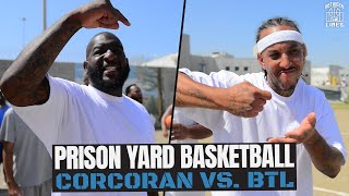 Prison Yard Basketball: Game Gets HEATED and Goes Down to Wire