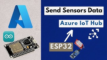 ESP32 With Azure IoT | Sending Sensors Data to Azure IoT Hub & Showing Messages via Azure CLI.