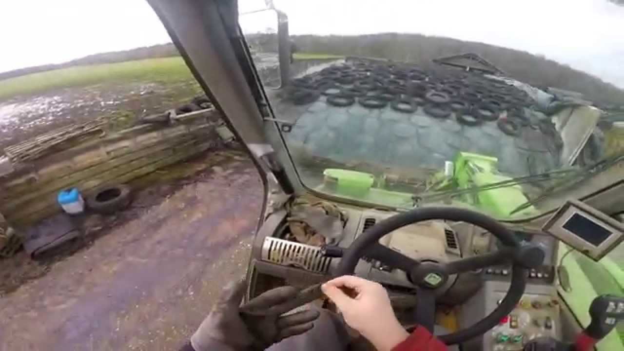 ouverture silo ensilage herbe GoPro