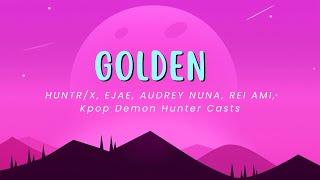 Huntrx - Golden Lyrics Spotiverse