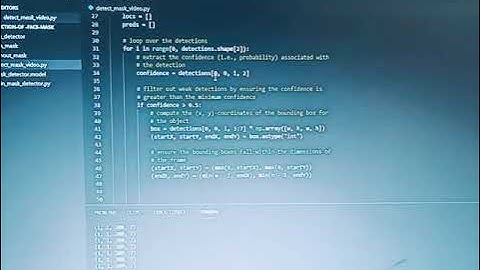 Detection of Face Mask||openCV||python||tensorflow||keras