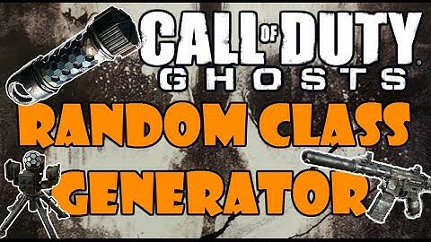"THE FRUGAL ANOJ" - Random Class Generator Ep. 1 - Call of Duty: Ghosts