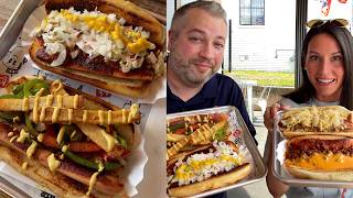 Trying Clark's Snack Bar Hot Dogs - Charlotte, NC