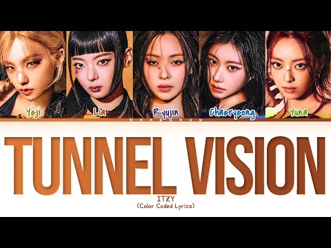 ITZY 'TUNNEL VISION' Lyrics (Color Coded Lyrics)