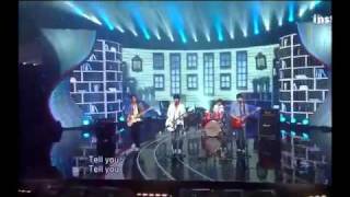 110508 CNBLUE - Love Girl, LIVE @ Inkigayo