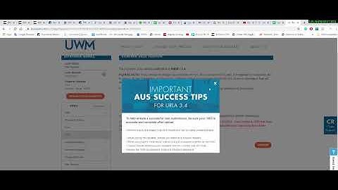 New URLA training. How to run findings in UWM from Calyx Point with new URLA 3.4 file.