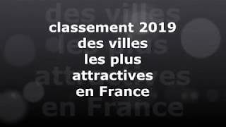 TOP 10 villes les plus attractives en France (2019)