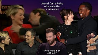 Marvel Cast Flirting With Eachother and Funny Innuendos Compilation