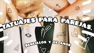 TATTOO IDEAS for COUPLES small and cute couples tattoos