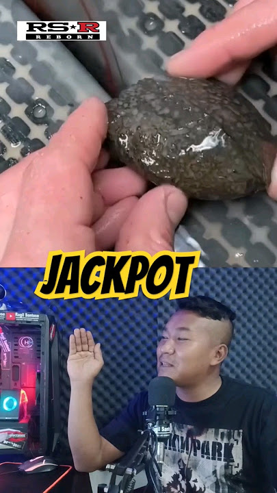 JACKPOT BATU TERMEWAH #jackpot #batu #stone #shorts #viral #reaction