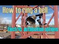 Automatic electric church bell ringing