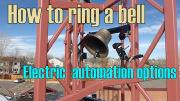 Automatic electric church bell ringing