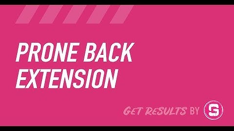 Prone Back Extension