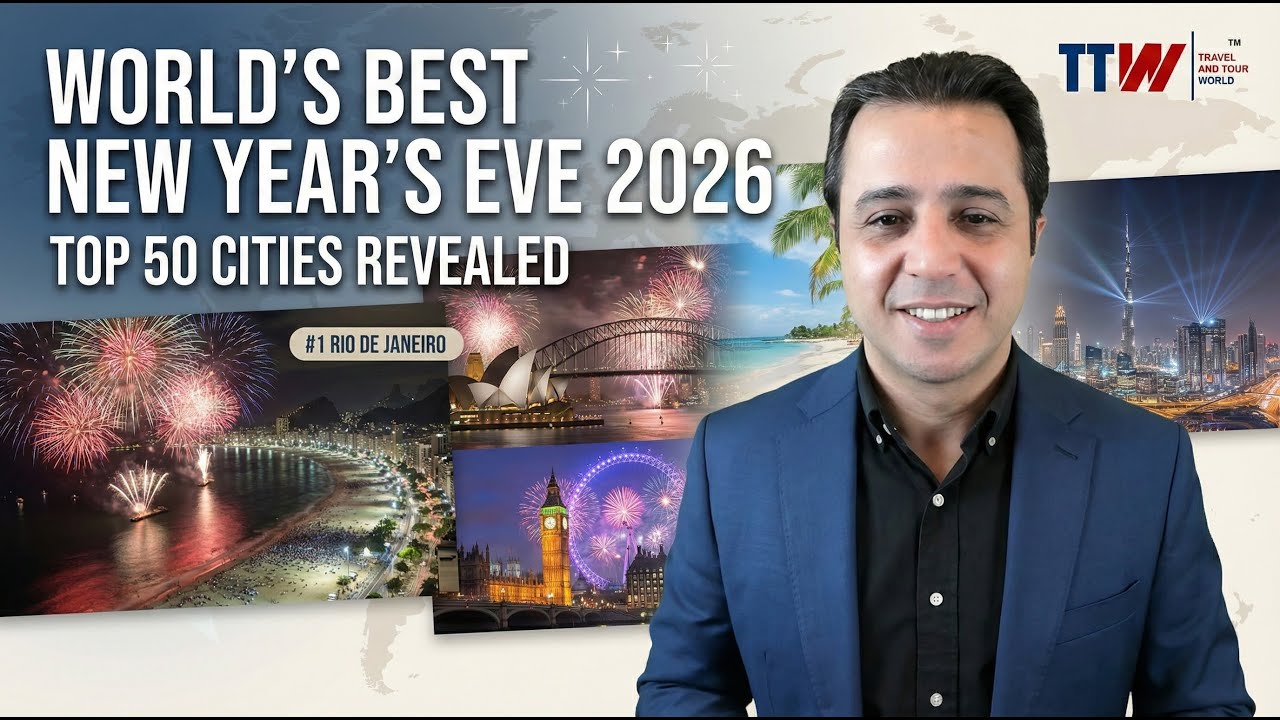 Best Places for New Year's Eve 2025-26: Rio, Sydney & London Ranked | TTW With Yousuf Basil