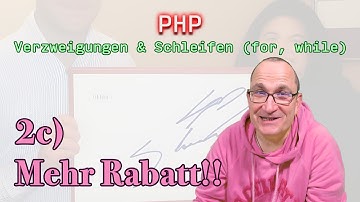 HTML/PHP 2c - Gestaffelten Rabatt mit PHP berechnen und ausgeben