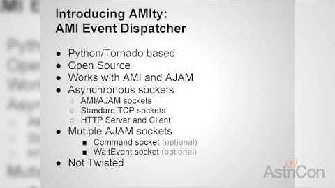 Utilizing AMI Over HTTP (Asterisk Manger Interface)