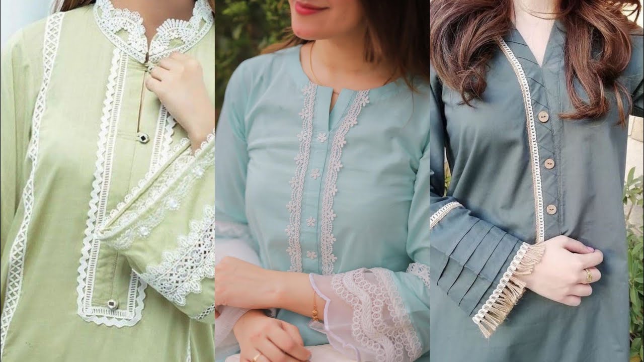 neck and sleeves designs for girls 2023 YouTube