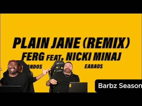 FERG ft. Nicki Minaji - Plain Jane REACTION