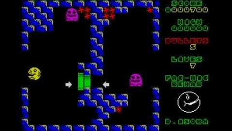 PAC-HIC REHAB (2022) Walkthrough, ZX Spectrum
