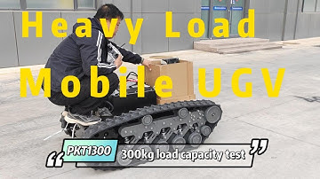 300kg heavy load capacity mobile robot platform PKT1300