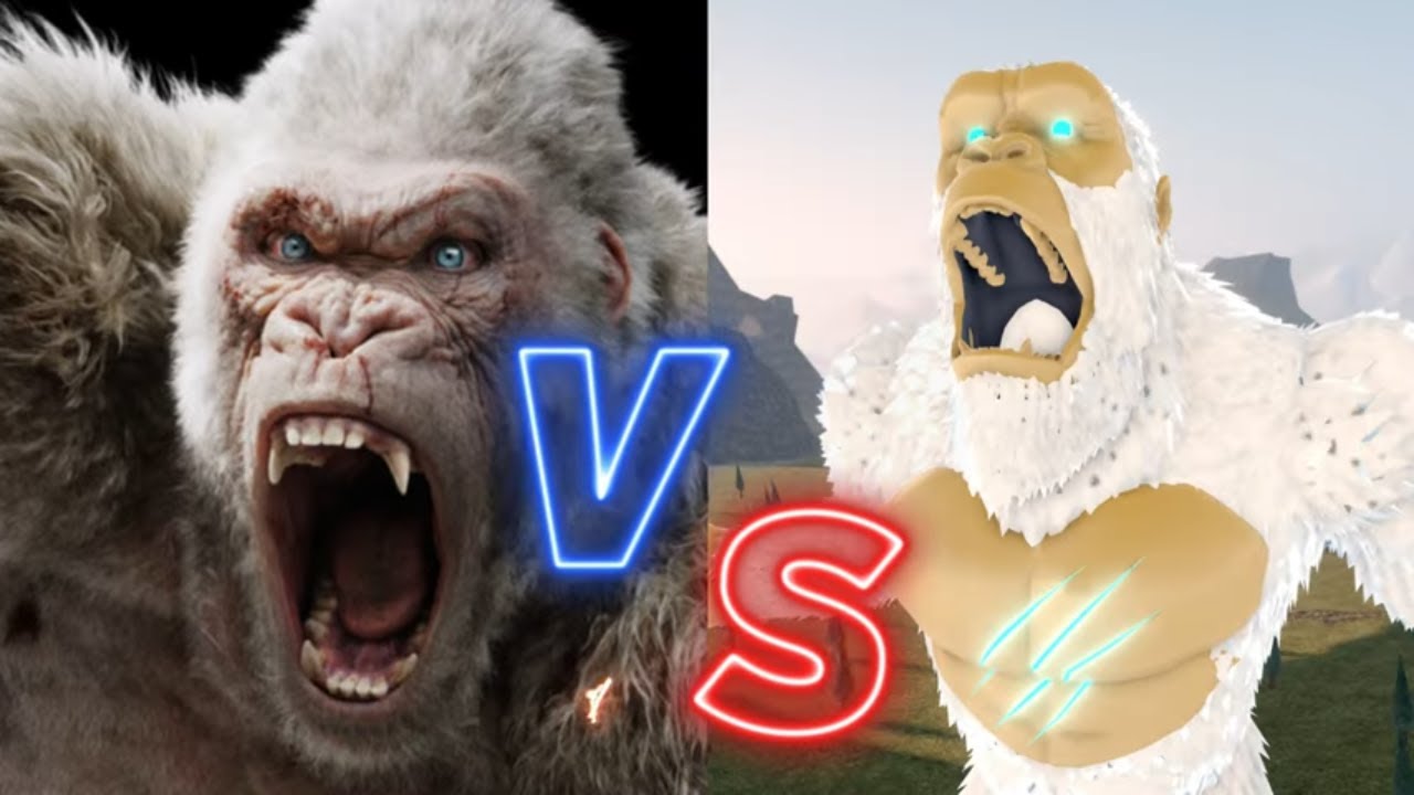 Rampage 2018, George vs Kong 2021 Roars, Roar Kaiju Universe | Who has ...