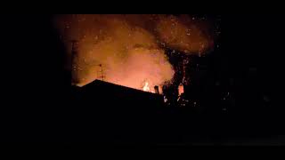 INCENDIE SAINTE-FOY-LA-GRANDE - RE DÉMARRAGE DU 22-11-2025