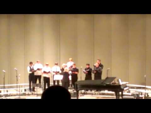 Blazer Spring concert Men's ensemble -Hallelujah