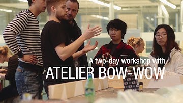 Workshop Atelier Bow-Wow with visiting professors