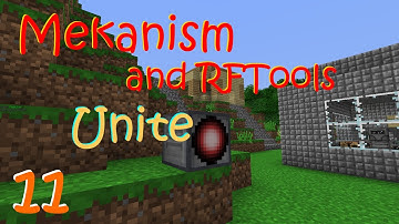 Minecraft 1.10.2 - Mekanism and RFTools Unite Part 11 - Killing The Skinny