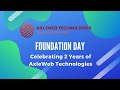 Foundation day  axleweb technologies second anniversary  2 year journey