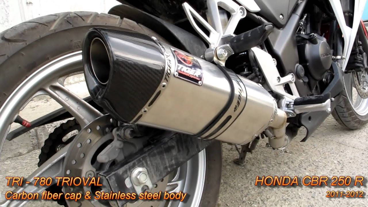 2012 honda cbr250r exhaust