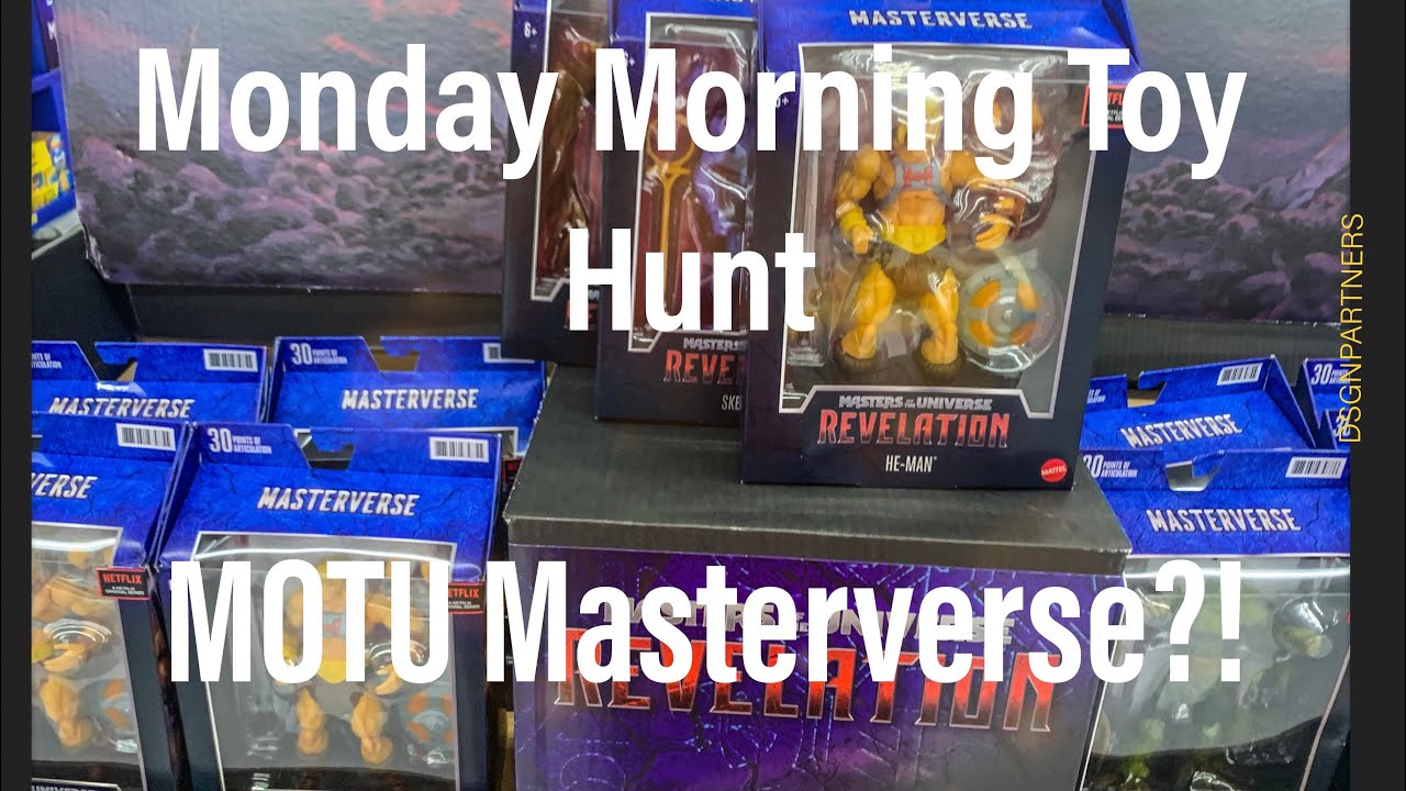 Toy hunting for MOTU Masterverse!