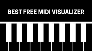 Free Web-Based MIDI Piano Visualizer and Chord Analyzer screenshot 1