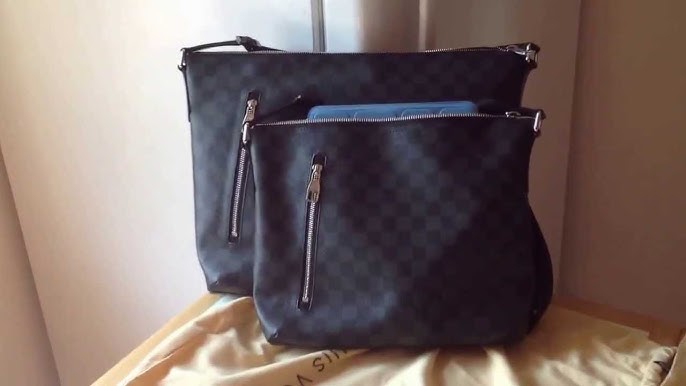 LOUIS VUITTON Damier Graphite Mick PM 1284712