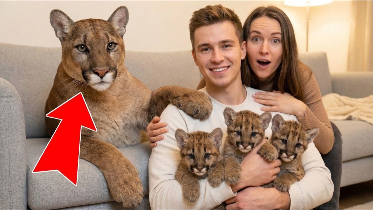 We Rescued a Dying 'Kitten', She Grew Into a GIANT PUMA & Gave Us Her Cubs!