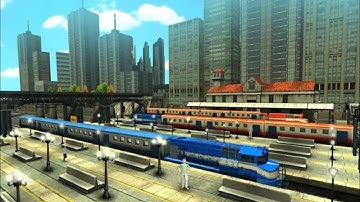 Train  Rracing Games 3D 2 Players  (New Train Unlock )- Railway  Station Train - Android Gameplay #5