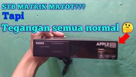 Set top box matot || Tegangan normal semua tapi masih matot?? 🤔