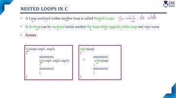 Nested Loops in C Programming | Loop Control Statement | Lec 81 | C Programming Tutorials