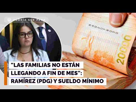 PDG cuestiona insuficiencia del aumento de sueldo mínimo propuesto por gobierno