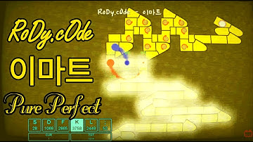 [ADOFAI custom map clear] RoDy.cOde - 이마트 (Pure Perfect) (map by 초보잼)